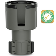 Swigzy Car Cup Holder Expander Adapter - Holds Hydro Flask, Yeti, Nalgene, Large 32/40oz. Bottles & Big Drinks - Gray