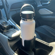 Swigzy Car Cup Holder Expander Adapter (Long Base) - Holds Hydro Flask, Yeti, Nalgene, Large 32/40oz. Bottles & Big Drinks